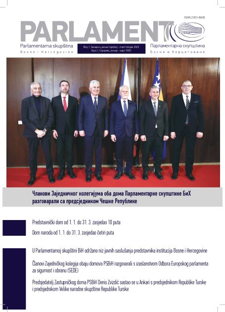 Izašao novi broj „Parlamenta“ za period januar - mart 2025. godine